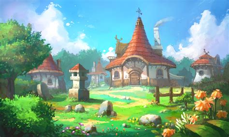 Patent magical village